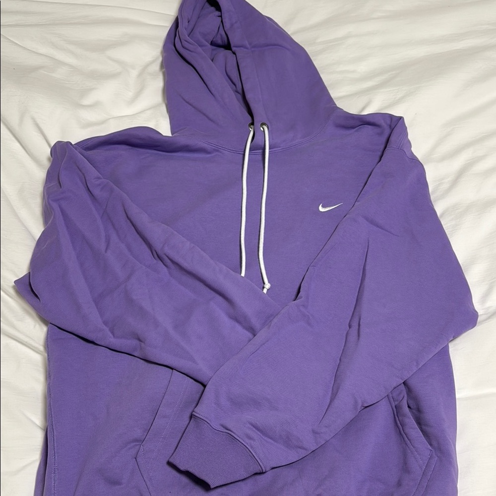 Nike Men's Purple Hoodie
